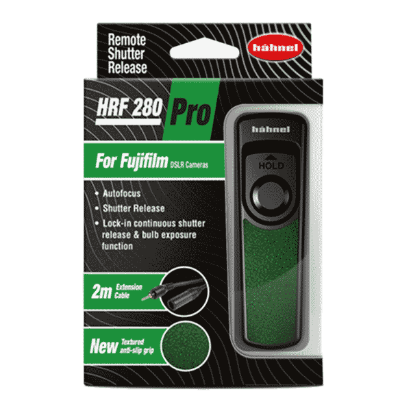 Kabelfernauslöser Hähnel HRF 280 Pro zu Fuji Verpackung
