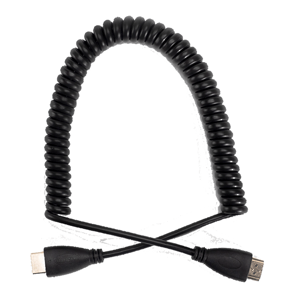 HDMI auf HDMI Spiral Kabel